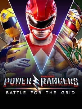 Capa de Power Rangers Battle For The Grid Edição de Colecionador PS4 Mídia Digital