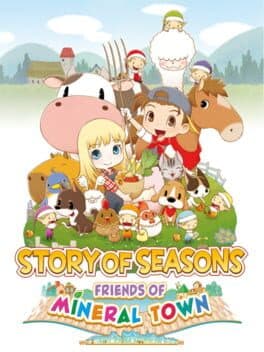Capa de STORY OF SEASONS Friends of Mineral Town xbox one xbox serie s x mídia digital