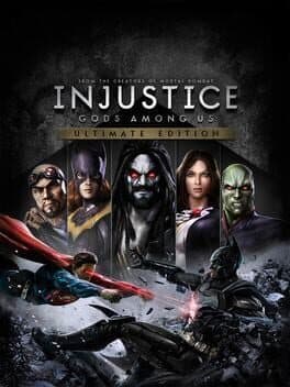 Capa de Injustice: Gods Among Us Ultimate Edition PS4 Mídia Digital