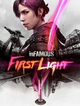 Capa de inFAMOUS First Light PS4 Mídia Digital