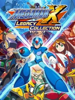 Capa de Mega Man X Legacy Collection PS4 Mídia Digital