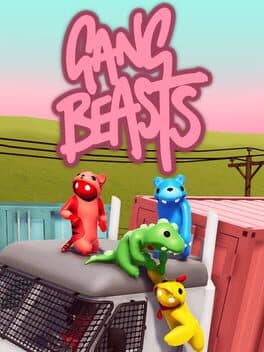 Capa de Gang Beasts Xbox One Mídia Digital
