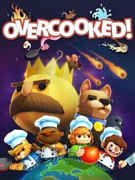 Capa de Overcooked ps4 e ps5 Mídia Digital