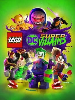 Capa de LEGO DC Super Vilões Xbox One Xbox Series X|S Mídia Digital