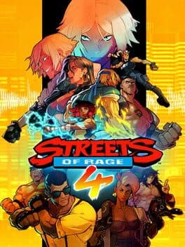 Capa de Streets Of Rage 4 Ps4 Mídia Digital
