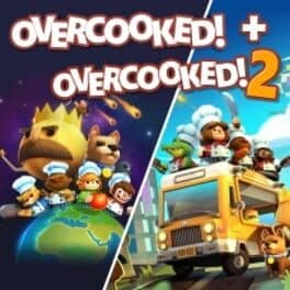 Capa de Overcooked! + Overcooked! 2 PS4 Mídia Digital