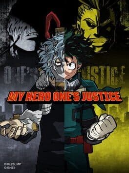 Capa de My Hero One S Justice PS4 Mídia Digital