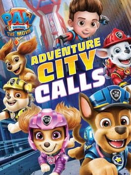 Capa de Patrulha Canina: O Filme A Cidade da Aventura está chamando PS4 Mídia Digital