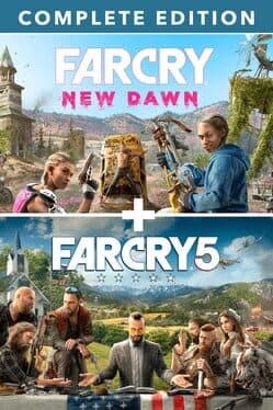 Capa de Far Cry 5 + Far Cry New Dawn Deluxe Xbox One Xbox Series X S Mídia Digital