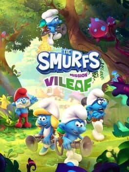 Capa de Os Smurfs Missão Florrorosa PS4 Mídia Digital