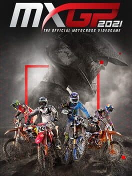 Capa de MXGP 2021 - The Official Motocross Videogame PS4 Mídia Digital