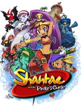 Capa de Shantae and the Pirate's Curse PS4 Mídia Digital