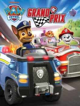 Capa de Patrulha Canina Grand Prix Ps4 e Ps5 Mídia Digital