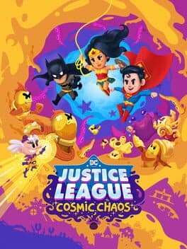 Capa de DC Liga da Justiça: Caos cósmico PS4 Mídia Digital