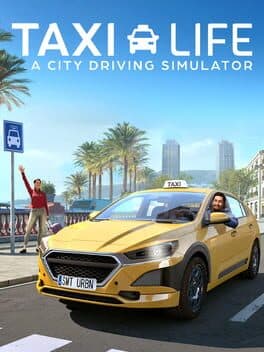 Capa de Taxi Life: A City Driving Simulator PS5 Mídia Digital