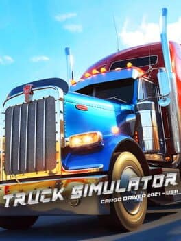 Capa de Truck Simulator Cargo Driver 2024 - USA PS4 Mídia Digital