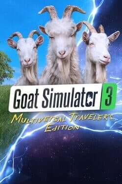 Capa de Goat Simulator 3 Multiversal Traveler's PS4 Mídia Digital