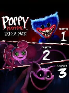 Capa de Poppy Playtime Pacote Triplo PS4 Mídia Digital