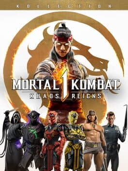 Capa de Mortal Kombat 1: Koleção Reina o Kaos PS5 mídia digital