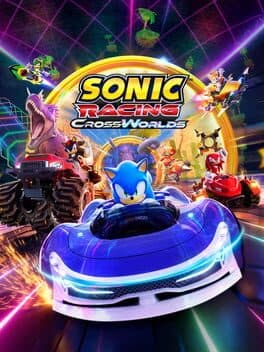 Capa de Sonic Racing CrossWorlds Ps4 Mídia Digital