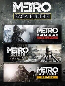 Capa de Metro Saga Bundle Xbox One Mídia Digital