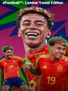 Capa de eFootball Lamine Yamal Edition 2026 PS4 e PS5 Mídia Digital