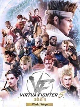 Capa de Virtua Fighter 5 R.E.V.O. World Stage Standard PS5 Mídia Digital