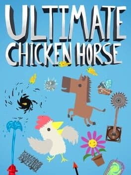 Capa de Ultimate Chicken Horse PS4 e PS5 Mídia Digital