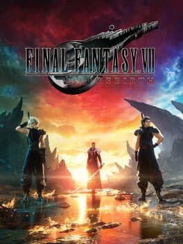 Capa de Final Fantasy VII Rebirth PS5 Mídia Digital