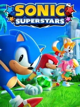 Capa de Sonic Superstars - PS4 mídia digital