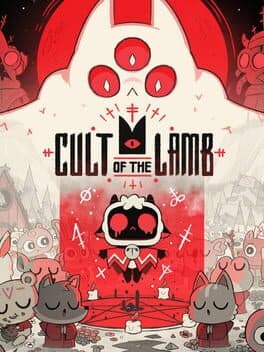 Capa de Cult of the Lamb Ps5 Mídia Digital