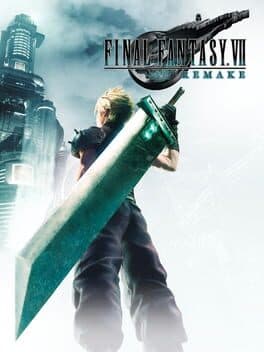 Capa de Final Fantasy 7 Remake PS4 Mídia Digital