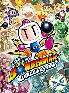 Capa de Super Bomberman Collection PS4 Mídia Digital