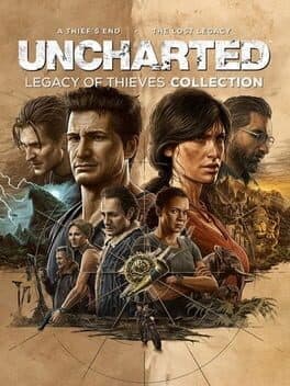 Capa de Uncharted Coleção Legado dos Ladrões PS5 Mídia Digital