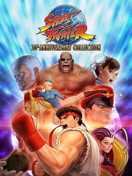 Capa de Street Fighter 30th: Coleção de Aniversário PS4 Mídia Digital