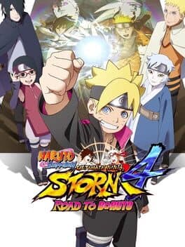 Capa de Naruto Shippuden Ultimate Ninja Storm 4: Road to Boruto Xbox One Mídia Digital