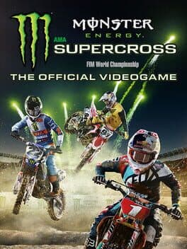 Capa de Monster Energy Supercross - The Official Videogame PS4 Mídia Digital