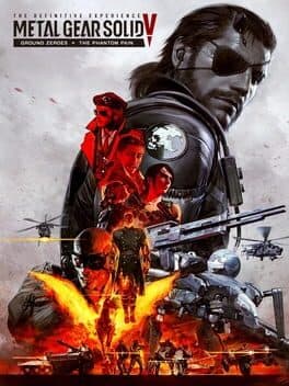 Capa de Metal Gear Solid 5 The Definitive Experience PS4 Mídia Digital