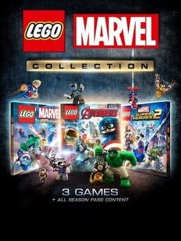 Capa de Coleção LEGO Marvel xbox one Mídia Digital