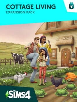 Capa de The Sims 4 Vida Campestre PS4 Mídia Digital