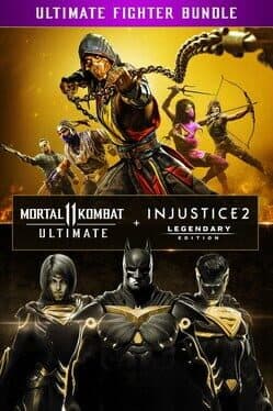 Capa de Pacote Mortal Kombat 11 Ultimate + Injustice 2 Ed. Lendária PS4 Mídia Digital