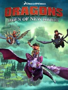 Capa de DreamWorks Dragons Dawn of New Riders Xbox One Mídia Digital
