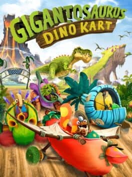 Capa de Gigantosaurus: Dino Kart Xbox One Xbox Series X|S Mídia Digital