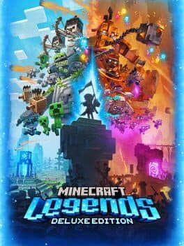 Capa de Minecraft Legends Deluxe Edition Ps4 Mídia Digital