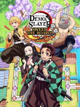 Capa de Demon Slayer Kimetsu no Yaiba Sweep the Board PS4 Mídia Digital