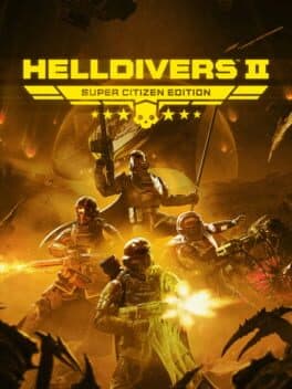 Capa de HELLDIVERS 2 Super Citizen Edition PS5 Mídia Digital