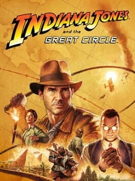 Capa de Indiana Jones e o Grande Círculo PS5 Mídia Digital