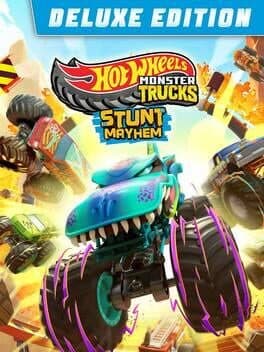 Capa de Hot Wheels Monster Trucks: Stunt Mayhem Deluxe Edition PS5 Mídia Digital