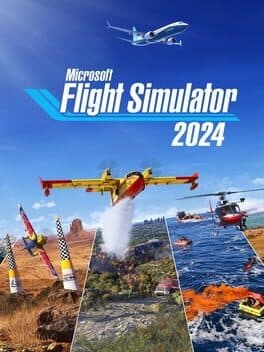 Capa de Microsoft Flight Simulator 2024 PS5 Mídia Digital