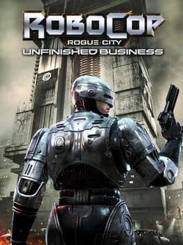 Capa de RoboCop: Rogue City Unfinished Business PS5 Mídia Digital